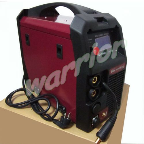 Warrior Mutifunction Welder Inverter MMA TIG MIG 200 Welding Machine with torch