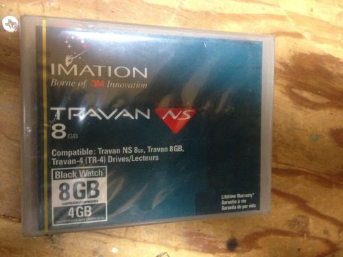 IMATION 3M TRAVAN 8GB Data Cartridge Black Watch NOS