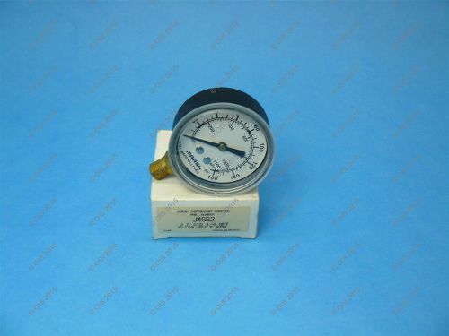 Marsh Instrument J4652 2 1/2&#034; Pressure Gauge 0-160 PSI/kPa Lower 1/4&#034; NPT New