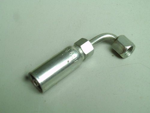 Eaton weatherhead 04u-064 coll-o-crimp 90 deg female swivel fitting #59983 for sale