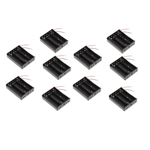 10pcs Battery Storage Case Box Holder for 3x18650 Series Lithium Battery