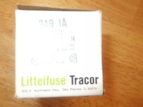 314001 1A SLO BLO BOX OF 100 LITTELFUSE  1/4X1 1/4