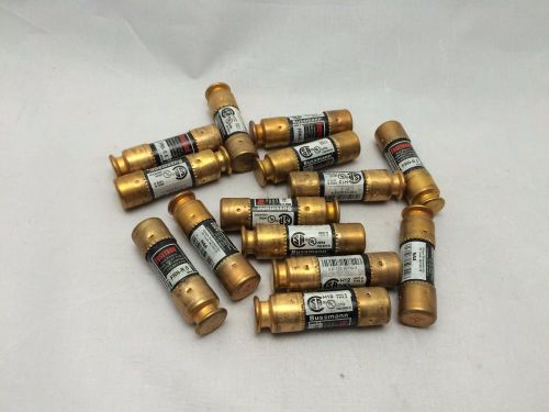 *LOT OF 14* BUSSMAN FUSETRON FRN-R 250V 5A FUSES