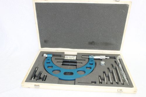 Procheck Micrometer 0 - 6&#039;&#039; Range - 0.0001&#034; Graduation Carbide Face