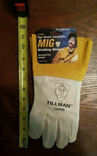 Tillman 1350s Top Grain Cowhide MIG Welding Gloves Small