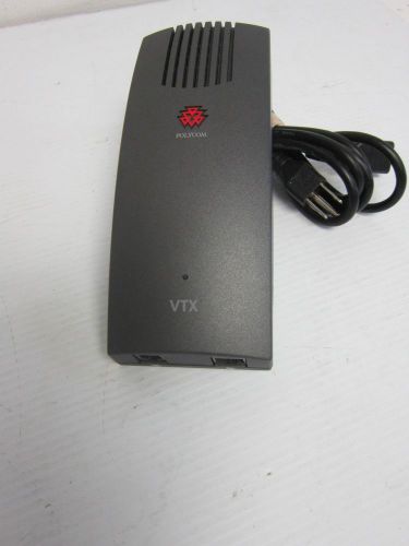 Polycom SoundStation VTX 2201-07156-602 Universal Wall Module w/ Power Cord