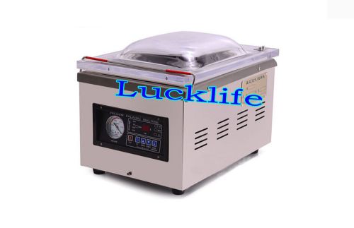 Commercial Automatic Desktop Vacuum Sealing Machine Sealer 260mm for Food 220V H