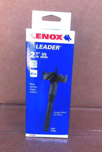 NEW!! LENOX 33256  2 9/16&#034;&#034; 65MM LEADER DRILL BIT LONG SHANK