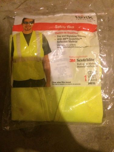 BNWT 3M SCOTCHLITE Reflective Safety Vest size M/L Class-3