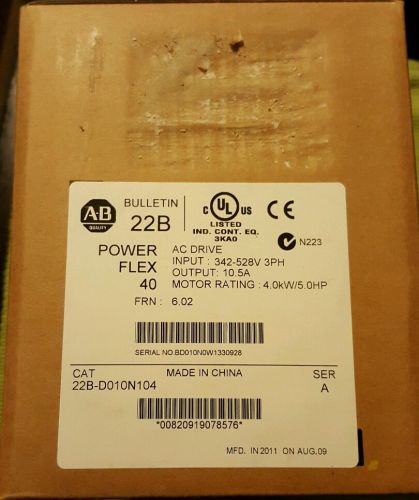 Allen Bradley Powerflex 40