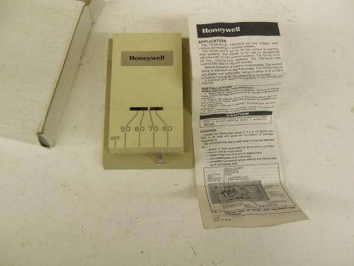 HONEYWELL TS810B 1007 1-HEAT NON-PROG THERMOSTAT 750mv  FOR FLOOR FURNACE NEW!