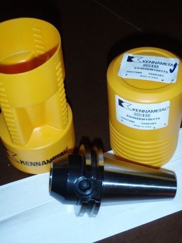 Kennametal CV40ZEM100175   End Mill Holder CAT 40 Taper  !AE3!