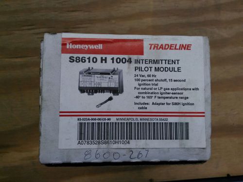 Honeywell Intermittent Pilot Module S8610H 1004 NEW