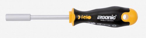 Felo 53711 magnetic ergonic 1/4&#034; x 4&#034; bit holder screwdriver for sale