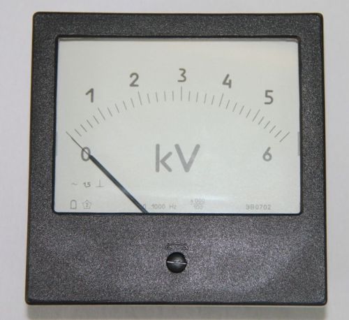 Russia KILOVOLTMETER Meter Measuring head 0-6 kV