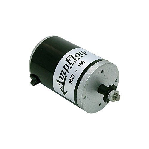 Ampflow m27-150 brushed electric motor, 150w, 12v, 24v or 36 vdc, 3800 rpm for sale