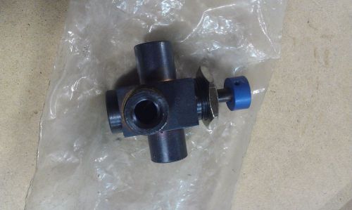 Deltrol G121S Isolator Valve 1/4&#034;inch NPT Used