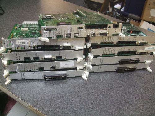 Lot 9x Inter-tel Axxess Modules CPU/PCM-F IPRC CPC OPC LSC DKSC16+ T1/E1 #RTG