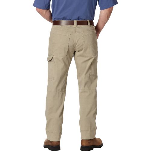 Gravel Gear Ripstop Carpenter Pant with Teflon - Khaki, 38in Waist x 30in Inseam