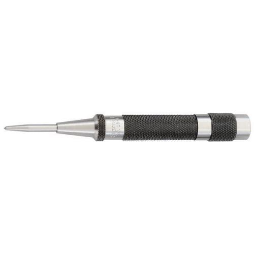 STARRETT Automatic Center Punch  L: 5&#034; Diameter: 9/16&#034; Tool Material: Steel