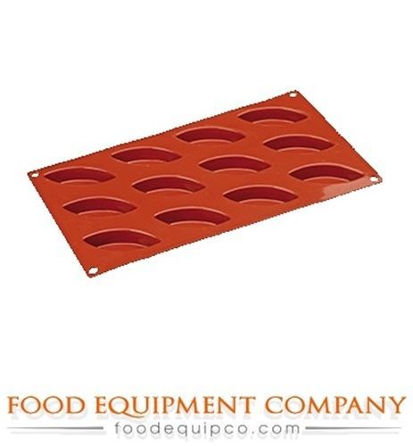 Paderno 47742-50 Mold boat .34 oz 1-1/8&#034; W x 2-7/8&#034; L x 19/32&#034; H mold size...