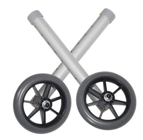 10109-G-DRIVE Universal 5&#034; Walker Wheels(PAIR)-FREE SHIPPING