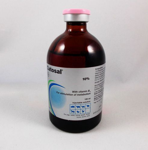 Catosal 10% Vitamin B12 For Gamefowl Cattle Pig Goat Sheep Horse 100 ml