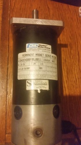 CMC Permanent Magnet Servo Motor model 4104DCHD00F0SJ0011 rebuilt by Servotech