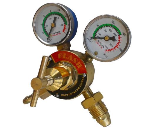 FLASH ACETYLENE GAS WELDING WELDER BRASS REGULATOR PRESSURE GAUGE VICTOR