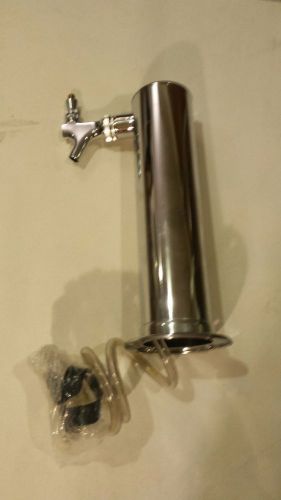 Beer Faucet Tap Keg Chrome Tower