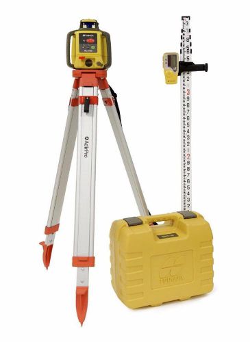 Topcon RL-H4C DB Rotary Laser Kit Self Leveling Rotary Laser 16&#039; Rod, Tripod