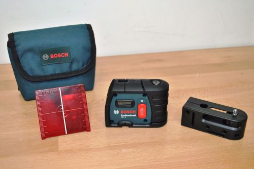 Bosch gpl5 5-point self-level leveling alignment plumb &amp; square laser align for sale