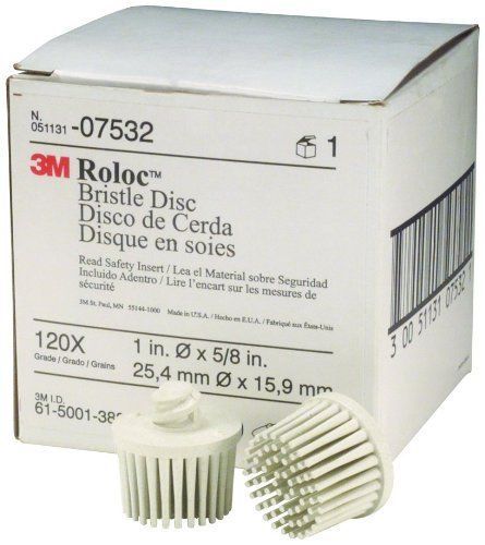 3M 07532 Roloc Bristle Disc, White