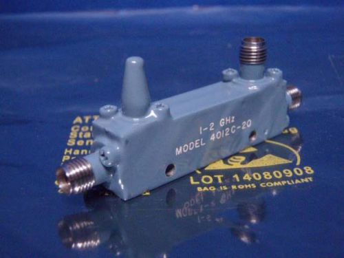 Narda 4012c-20 20db 1-2ghz coaxial coupler for sale
