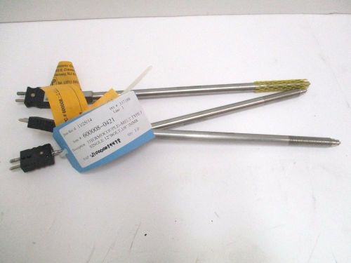 Thermocouple-melt type j single 12&#034; bolt, 1/8&#034; immr for sale