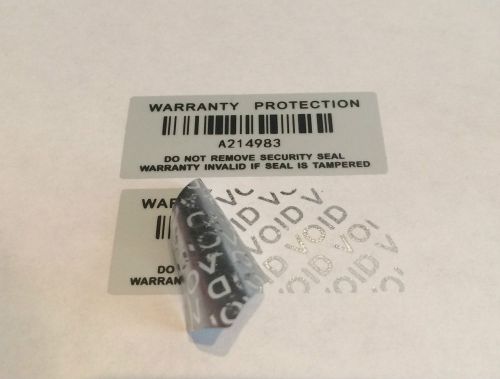 500 x Warranty Void Stickers 45mm X 20mm Tamper proof Labels Security protection