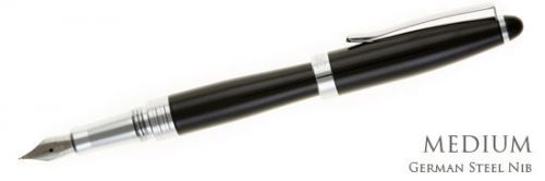 Nemosine Neutrino Jet Black FP Medium Nib