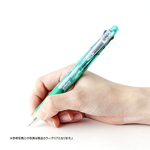 Zebra clip-on multifunctional pen, non-color clear barrel (b4sa1-c) new for sale