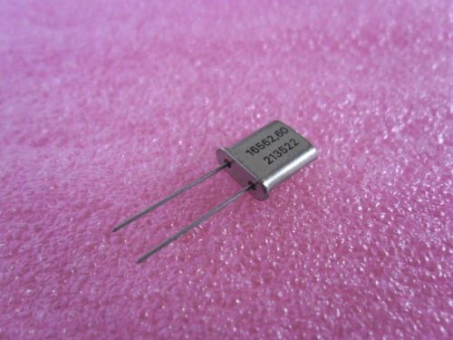 1x TQG CRYSTAL XTAL 16.5626MHZ 16562.60KHZ Small Size 7x8.7mm 2pin T/H pitch=4mm