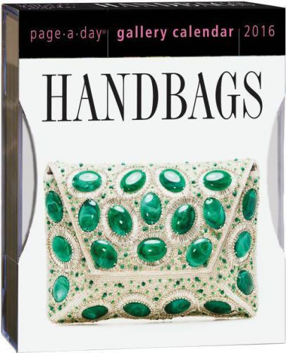 Handbags Gallery Page-A-Day Calendar 2016 by Workman