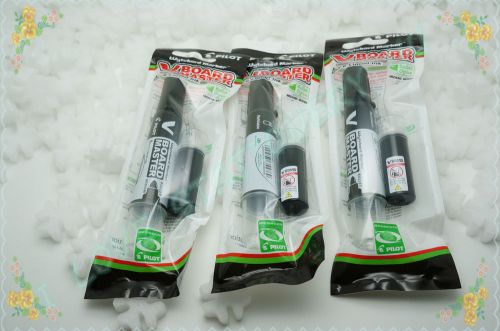 Pilot v board master whiteboard marker wbma-vbm-m 3 pcs / black for sale