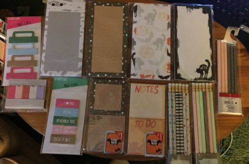 Target One Dollar Spot Planner Sticky Flag Notepad Set Lot