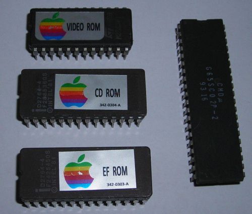 Apple IIe Enhancement Kit 65C02 A2M2052 Enchanced with US Video ROM 342-0265-A