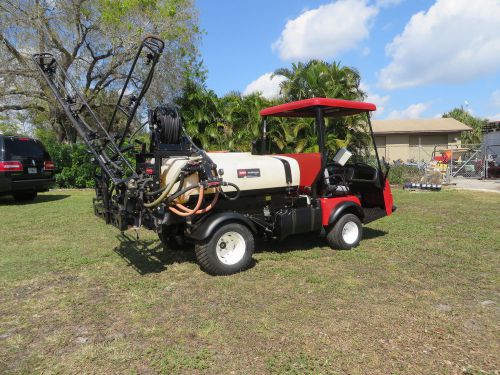 Toro workman 3300d dump body diesel  200 gal 18 ft boom sprayer - elec reel for sale