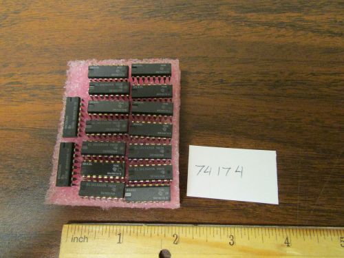 Vintage DIP ICs TI 74S174 16 Pieces 1979 NOS