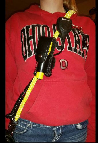 Custom Paracord Firefighter Radio Harness