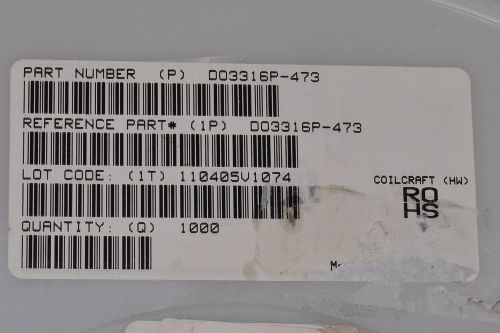 105-pcs ind power wirewound 47uh 20% 100khz t/r do3316p-473 3316p473 do3316p473 for sale