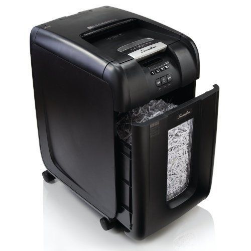 Swingline Auto Feed Paper Shredder, 300 Sheets, Super Cross-Cut, 5-10 Users, ...