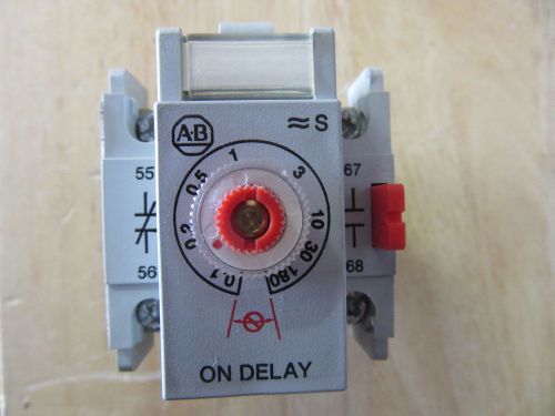 Allen Bradley 196-FTA Pneumatic Timer .1 - 180 Seconds NEW!!! Free Shipping