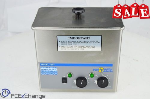 VWR Scientific Products Aquasonic Model 75HT Ultrasonic Water Bath